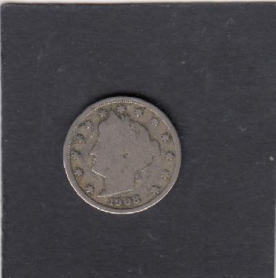 Beschrijving: 5 Cent LIBERTY